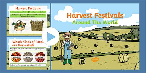 Harvest Festivals Around the World EYFS PowerPoint - Twinkl