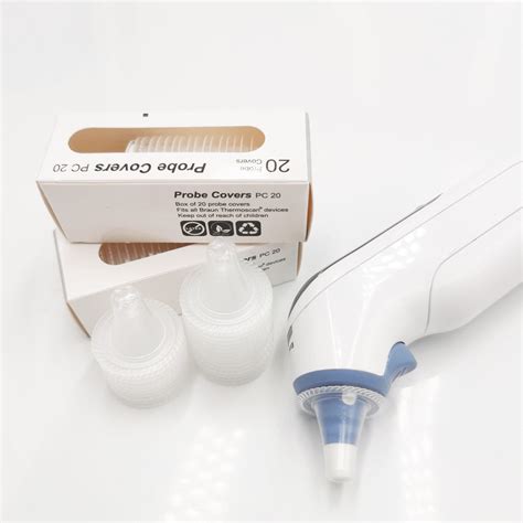 500 Pack Braun Thermometer Probe Covers, Disposable Ear Covers with ...