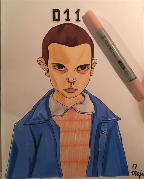 Stranger Things Drawing Tutorial 的图像结果