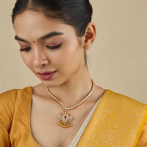 Silver Temple Necklace 177529