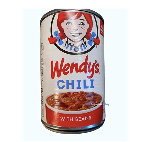 REVIEW: Wendy’s Canned Chili
