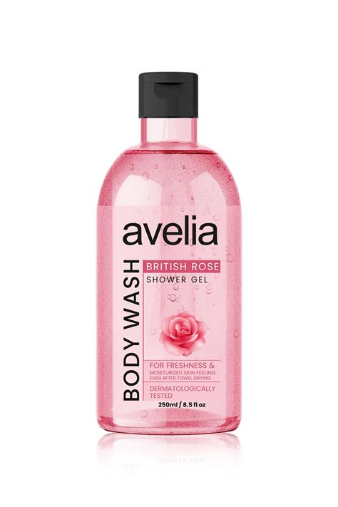 Avelia British Rose Body Wash (250ml) – mavenspick