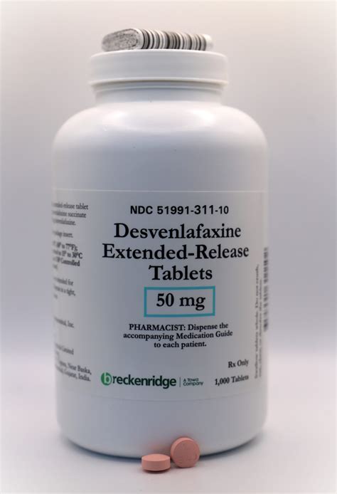 Desvenlafaxine Extended-Release Tablets – Breckenridge