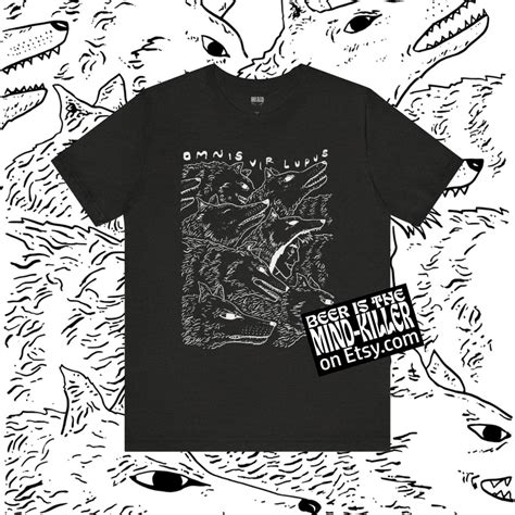 Sevro Omnis Vir Lupus Outline, Red Rising Merch, Heather Unisex Jersey ...