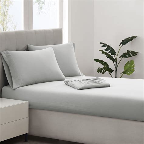 London Fog Moisture Wicking Microfiber Sheet Set, 2 Fitted Sheets and 2 ...