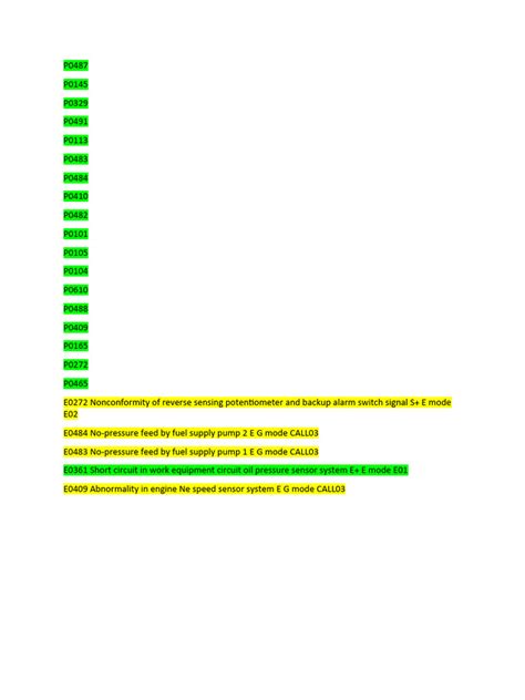 Image result for Fitech Fault Code List