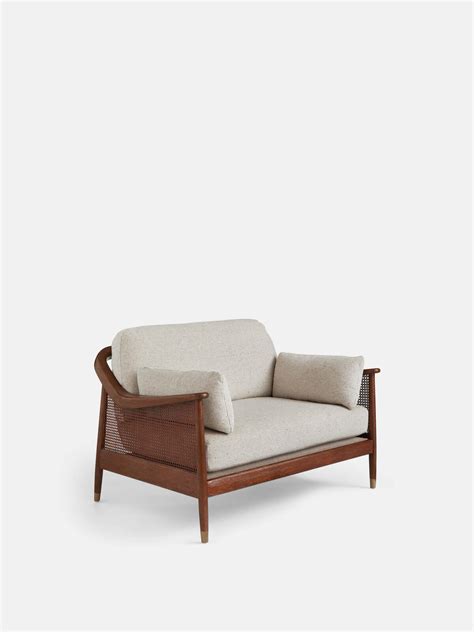 Atlanta Loveseat, Fleck Eco, Jute - Soho Home in 2025 | Velvet ...