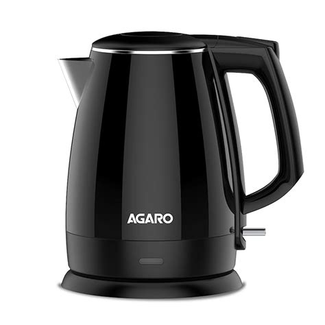 AGARO Royal Double Layered Kettle, 1.5 Litres, Double Layered Body ...