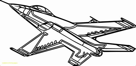 aeroplane drawing outline