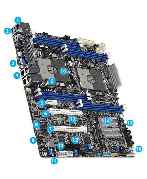 shikotulakeASUS Z11PA-D8 サーバー CEB マザーボード ソケット-P LGA3647 インテル Xeon ...