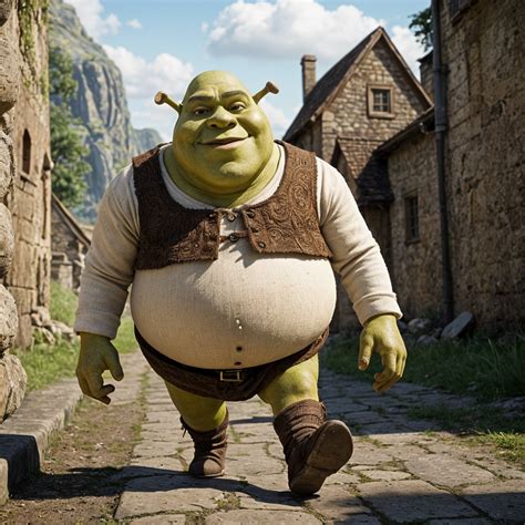 Humpty Dumpty Shrek Image – Free AI Photorealistic Generator | Makepix