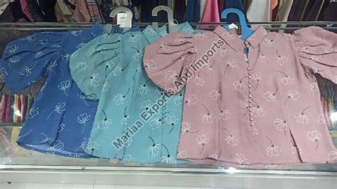 Stylish Girls Tops Exporter, Supplier from Thiruvananthapuram