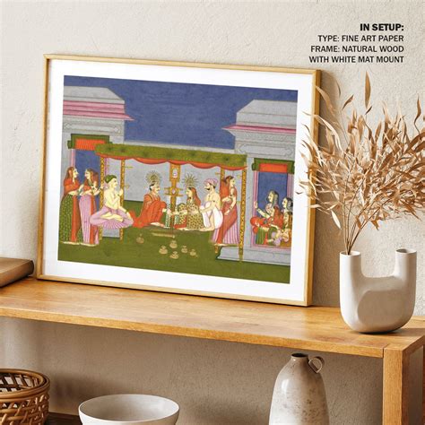 The Seal of Marriage: Buy Classical Indian Miniature Paintings ...