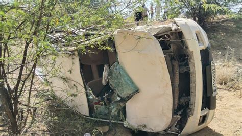 Balotara Police Accident: बालोतरा में दो कारों में भीषण टक्कर, हादसे के ...