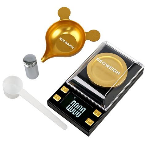 NEOWEIGH 50g x 0.001g Milligram Scale with Non-Stick Pan and India | Ubuy