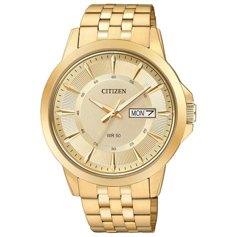 Citizen Analog Gold Dial Men's Watch-BF2013-56P : Amazon.in: Fashion