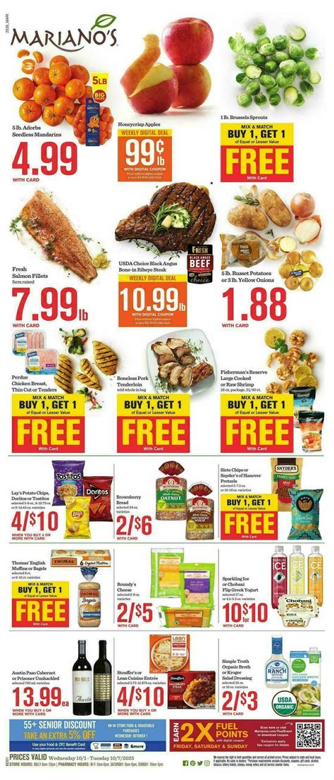 Mariano's Weekly Ad & Deals from October 1