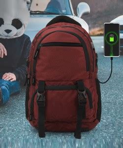 BAGADDICT Laptop Backpack 1001 Unisex With USB Port And Rain Cover 40 L ...