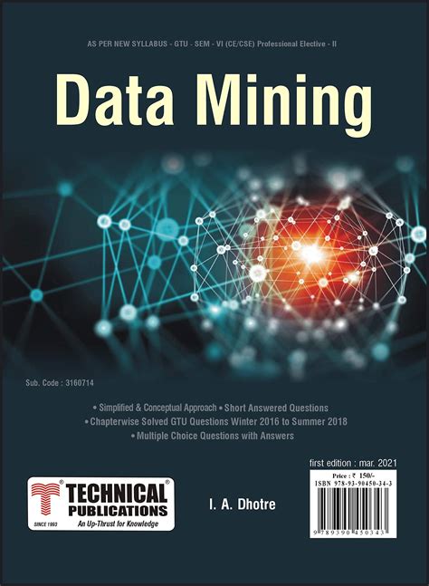 Data Mining for GTU 18 Course (VI-CE/ CSE/Prof. Elec.-II - 3160714 ...