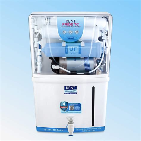 KENT 11087 Pride TC RO + UF + TDS Control Water Purifier 8 L | 15 L/hr ...