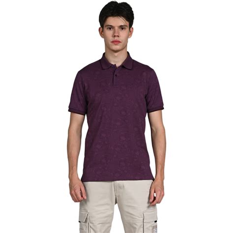 Killer Men Purple Printed Slim Fit T-Shirt – Killer Jeans