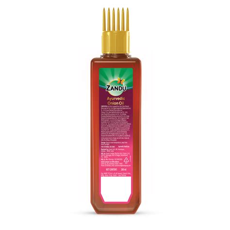 Zandu Ayurvedic Onion Hair Oil | Best Onion Hair Oil in India