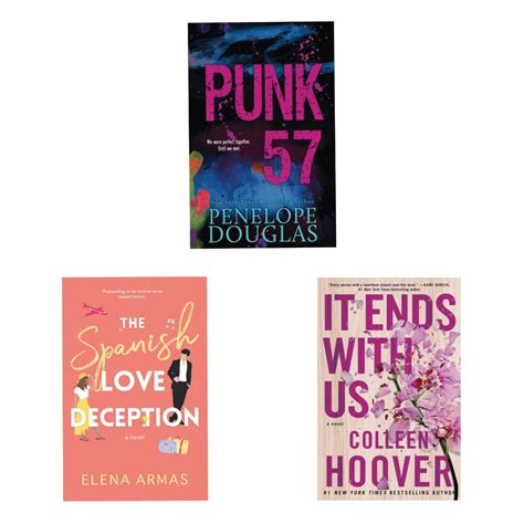 Punk 57+The Spanish Love Deception and IT End With Us (Free Customized ...