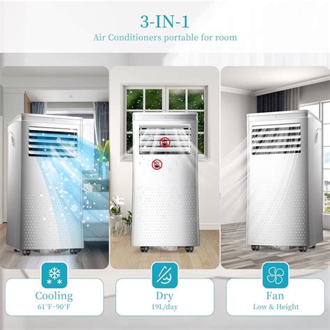 Buy Portable Air Conditioners 8000 BTU 3-in-1 AC Unit Portable Air ...