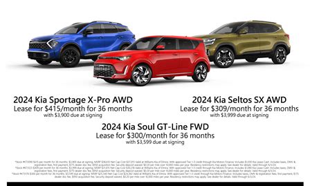 Williams Kia of Elmira Current Specials - Williams Kia of Elmira