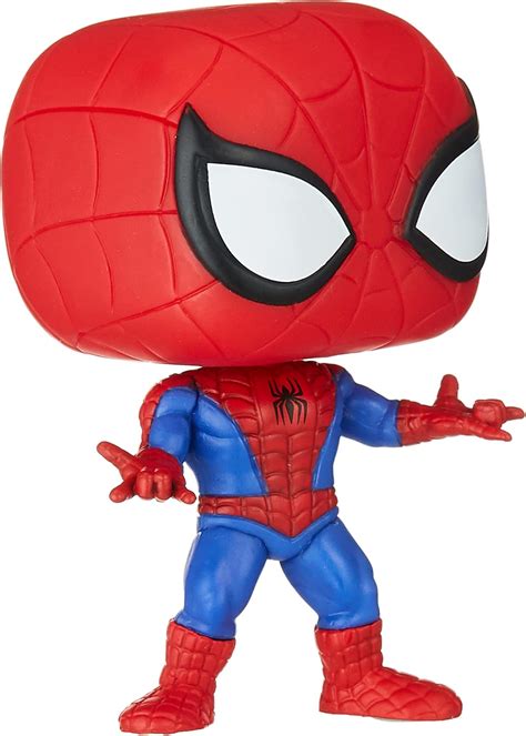 Buy Funko Pop! Marvel: Animated Spiderman- Spiderman Exc, Action Figure ...