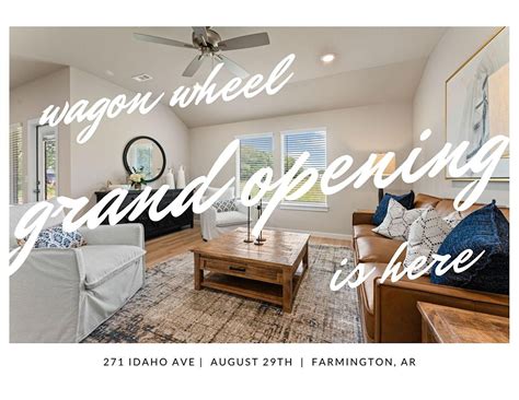 Wagon Wheel Crossing Model Grand Opening, Wagon Wheel Crossing Model ...