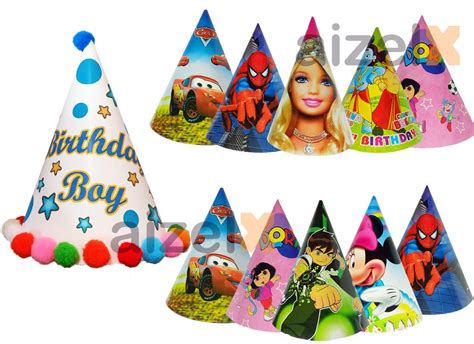 Aizelx Brand Birthday Cap for Birthday boy and Kids Cap Happy Birthday ...