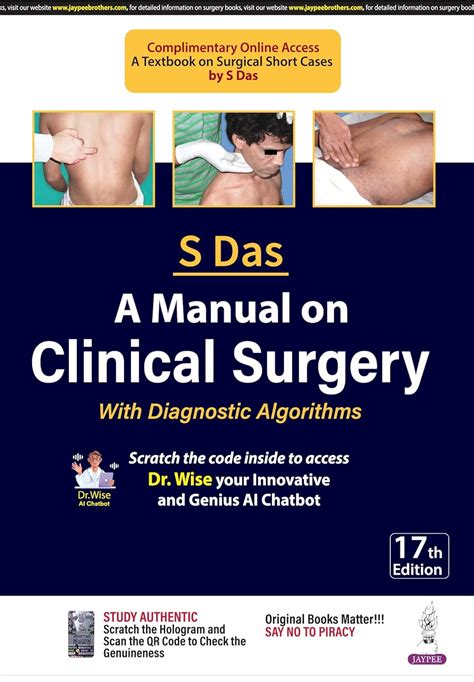 Buy A Manual on Clinical Surgery: With Diagnostic Algorithms Book ...