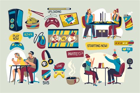 Role playing gamer Vectors - Download Free High-Quality Vectors from ...
