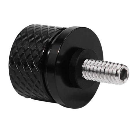Stainless Knurled Fender Seat Bolt Screw 1/4"-20 Thread Compatible with ...