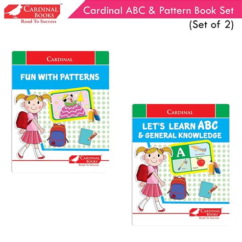 Buy Cardinal ABC & Pattern Book Set (Set Of 2) Book Online at Low ...