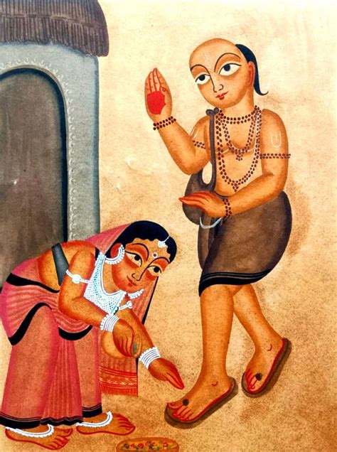 Buy Today Devotion, Kalighat Art by Bapi Chitrakar - MeMeraki