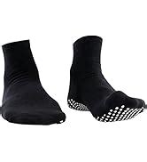 Buy NOFALL Antislip Ankle Length Cotton & Lycra Socks for Women, Ideal ...