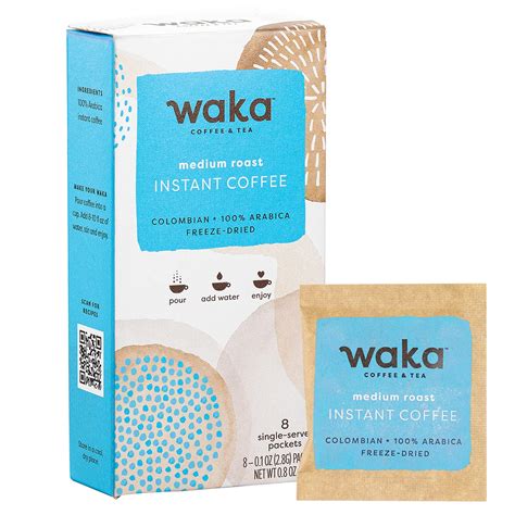 Buy Waka Quality Instant Coffee — Medium Roast — Colombian 100% Arabica ...