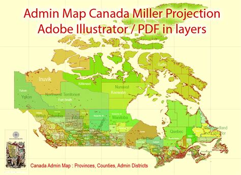Canada Map Vector 的图像结果