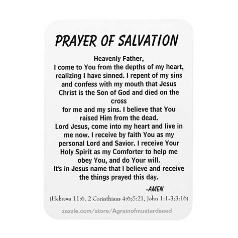 Salvation prayer – Artofit