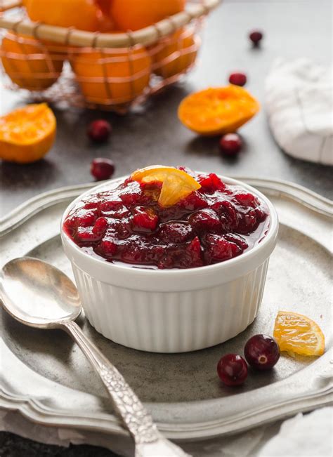 Orange Peel Cranberry Sauce