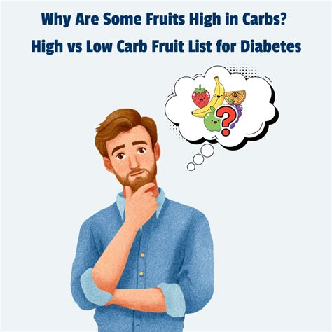 Why Are Some Fruits High in Carbs? High vs Low Carb Fruit List for Diabetes
