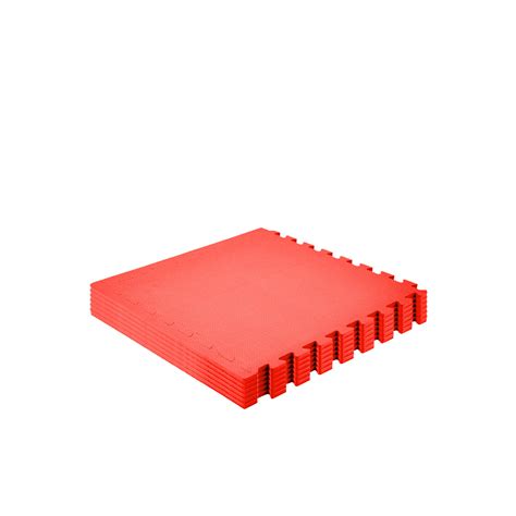 Premium Classic EVA Foam Mat 50cm x 50cm x 14mm - Red (6 Pack) Soft ...