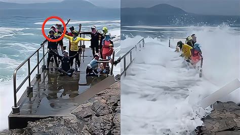 女子为拍照被卷入海中不幸身亡，只为打卡网红地：网友唏嘘不值得-千里眼视频-搜狐视频