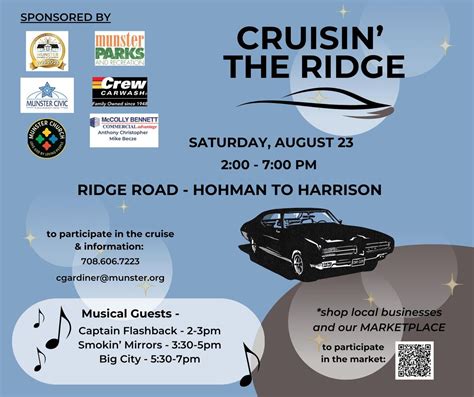 Cruisin The Ridge, Town of Munster, Indiana, 23 August 2025 | AllEvents