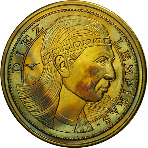 Moneda Honduras 10 Lempiras 1995 Tower SC Latón KM:1a.1 – Numiscorner.com