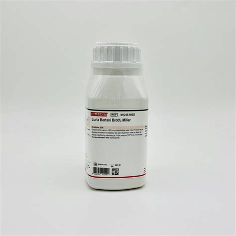 Luria Bertani Broth, Miller ( LB broth, Chai 500G, Himedia) - Hóa Chất ...