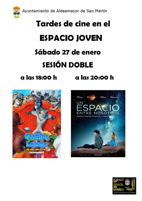 Cine en el Espacio Joven, sábado 27 de enero.