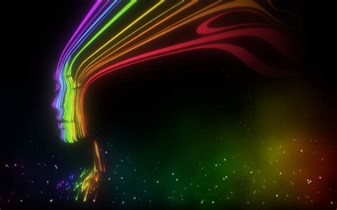 高清晰五彩缤纷彩虹桌面壁纸-欧莱凯设计网